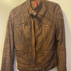 MET suede jacket